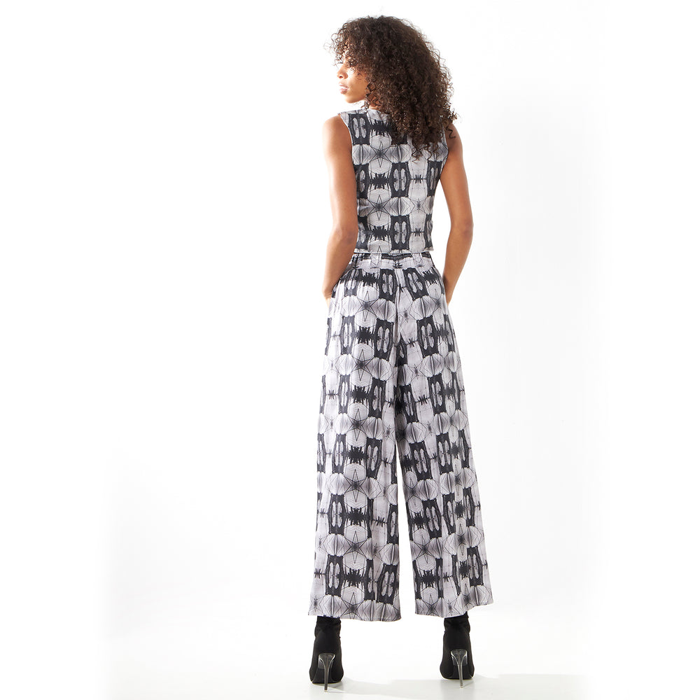 
                  
                    Wide Leg Pants - Brooklyn Bridge Print
                  
                