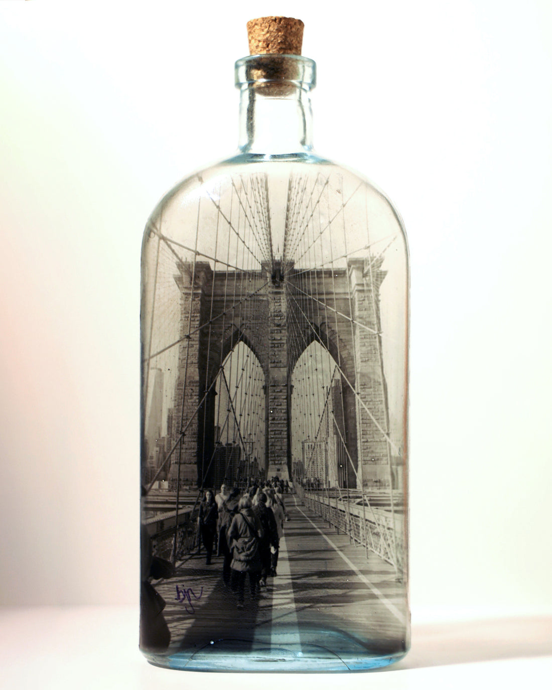 Brooklyn Bridge Bottle - Corked