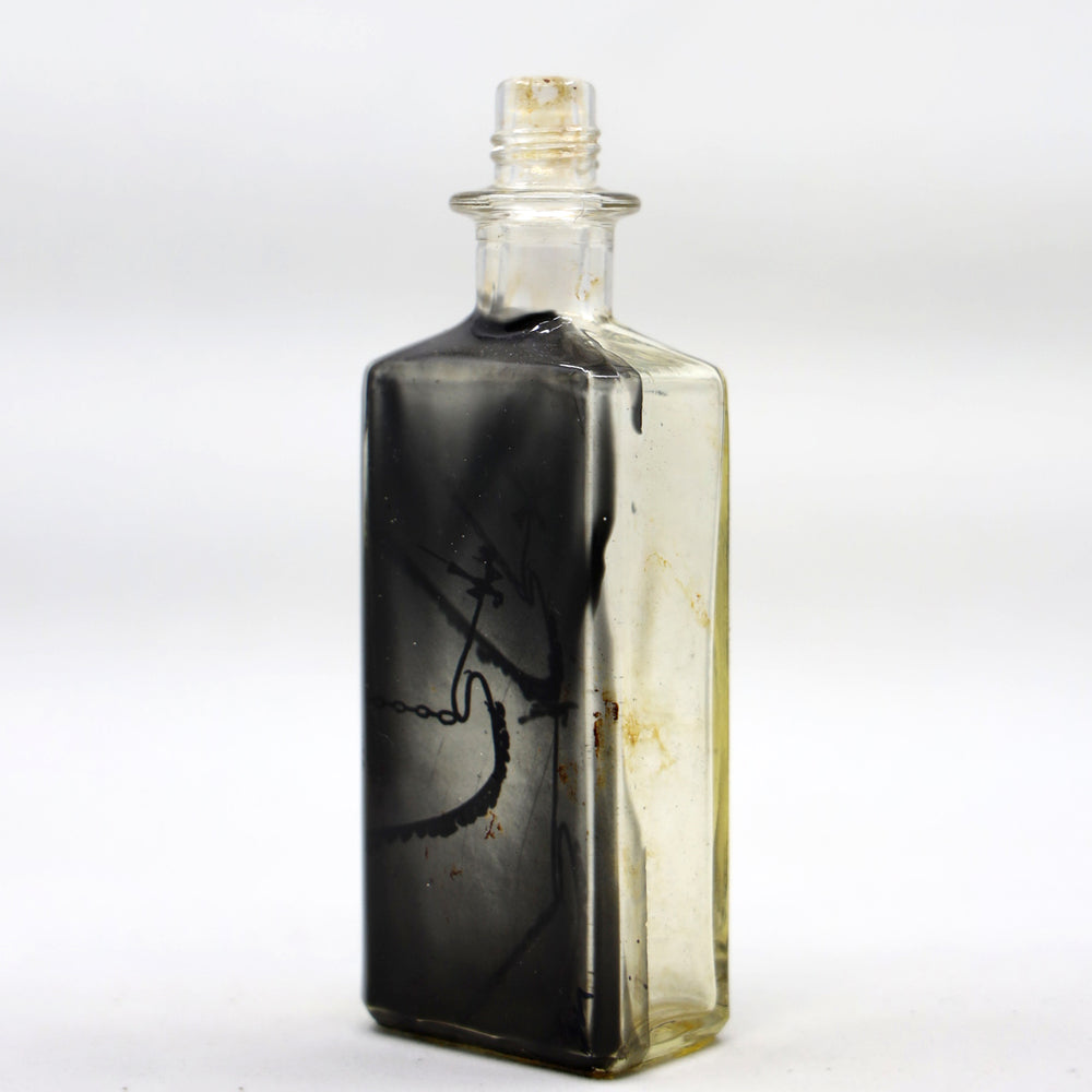 
                  
                    Babs Hand-printed "Aboriginal" Vintage Bottle Art
                  
                