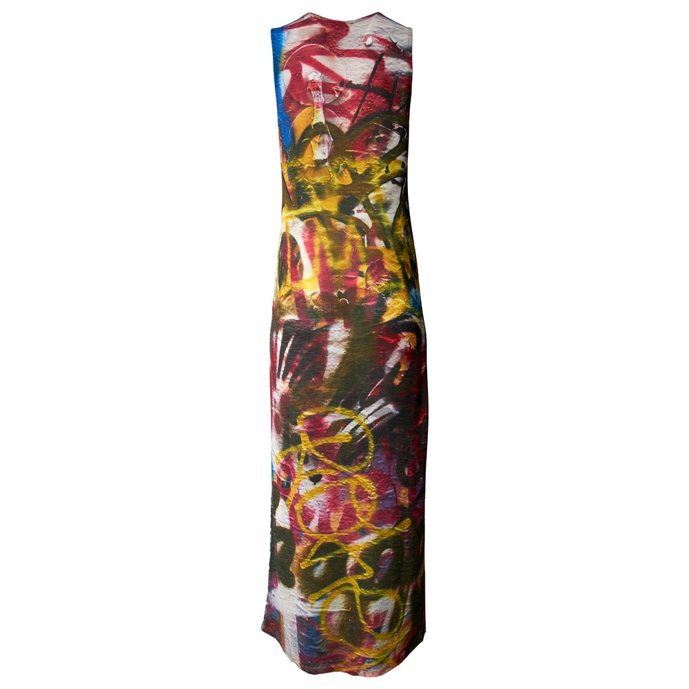 
                      
                        Graffiti Print Maxi Dress
                      
                    