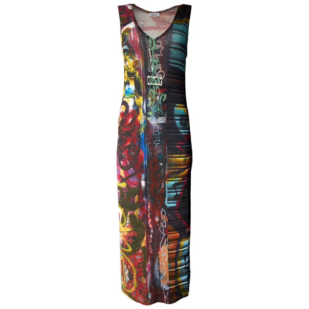 
                      
                        Graffiti Print Maxi Dress
                      
                    