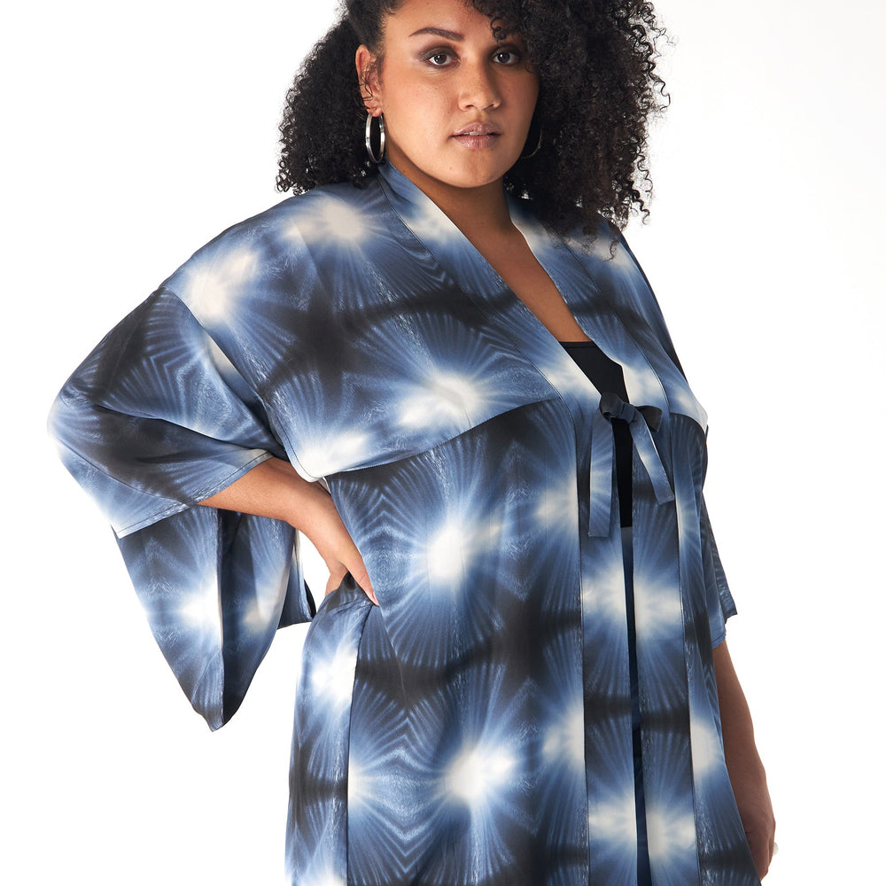 
                  
                    Babs Kimono: A Silk Masterpiece Inspired by NYC Rain
                  
                