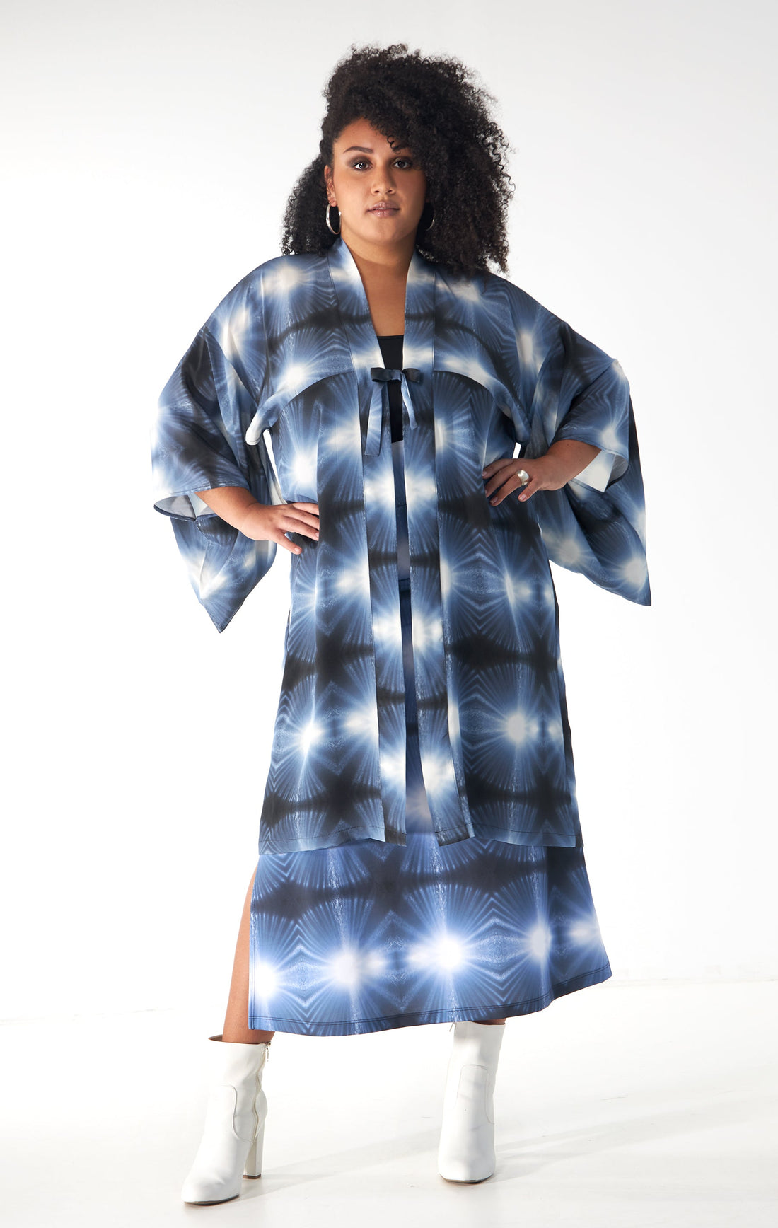 Kimono - Blue Burst